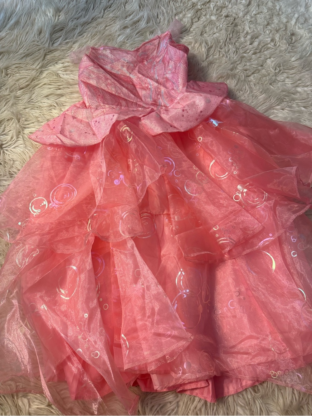 Girls wicked Glinda costume (E6)